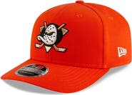 New Era Men's New Era  Orange Anaheim Ducks 9SEVENTY Adjustable Hat