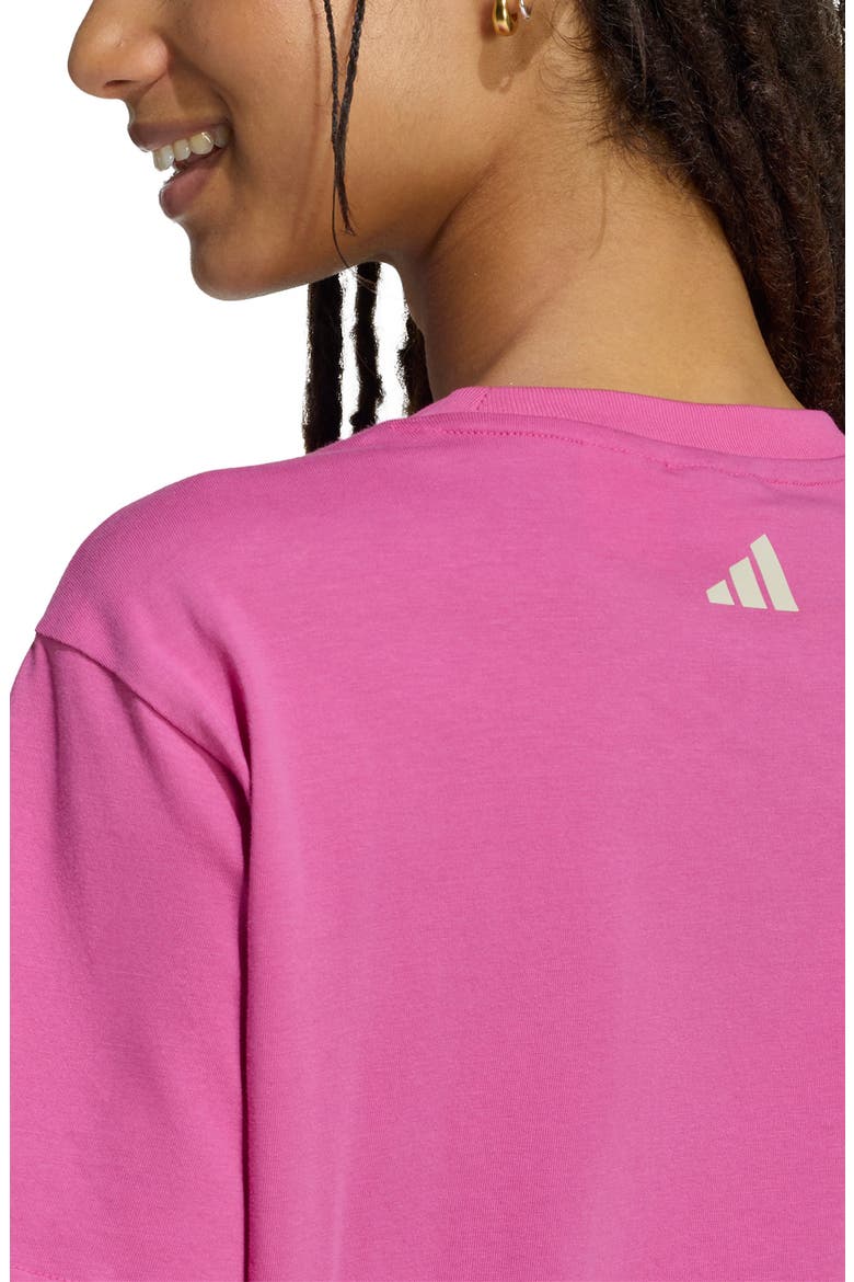 x Farm Rio Toucan Graphic T-Short, Alternate, color, FUCHSIA/ CRYSTAL LINEN
