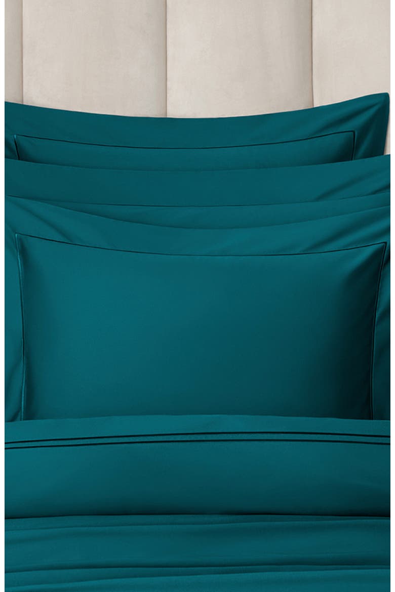 Rhapsody Duvet Cover, Alternate, color, Blue-Green