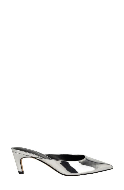 CALVIN KLEIN CALVIN KLEIN KALYN POINTED TOE KITTEN HEEL MULE 