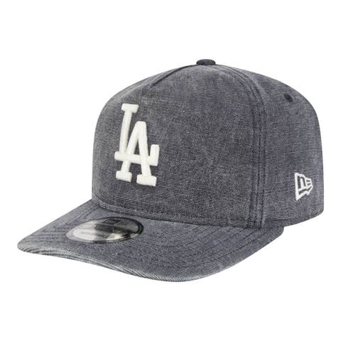 Men's New Era  Navy Heather Los Angeles Dodgers  Denim Classic 19TWENTY Adjustable Hat