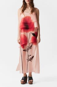 & Other Stories Placed Floral Dress