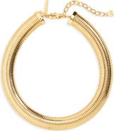 Lele Sadoughi Snake Chain Necklace