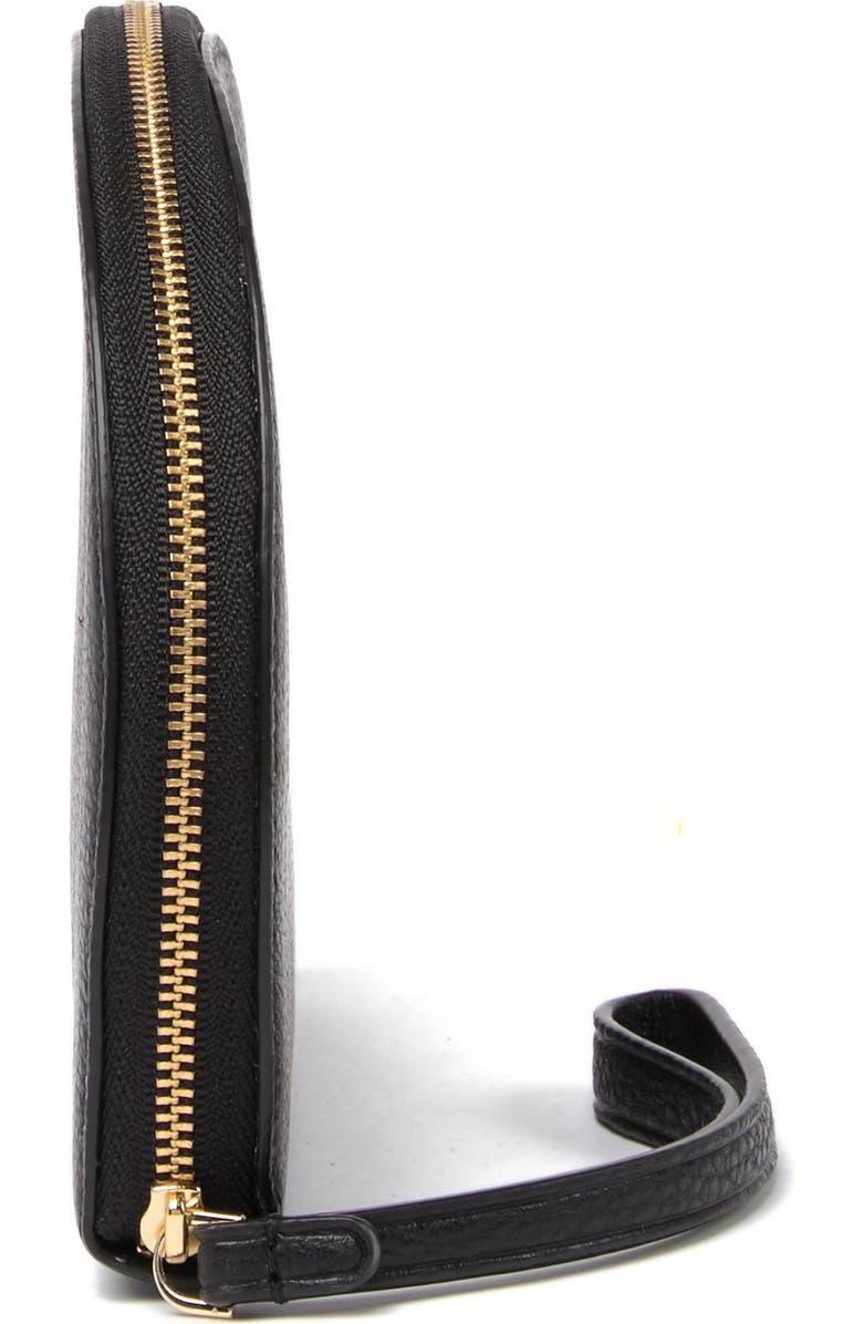 Kate Spade New York rima leather round wristlet pouch, Alternate, color,