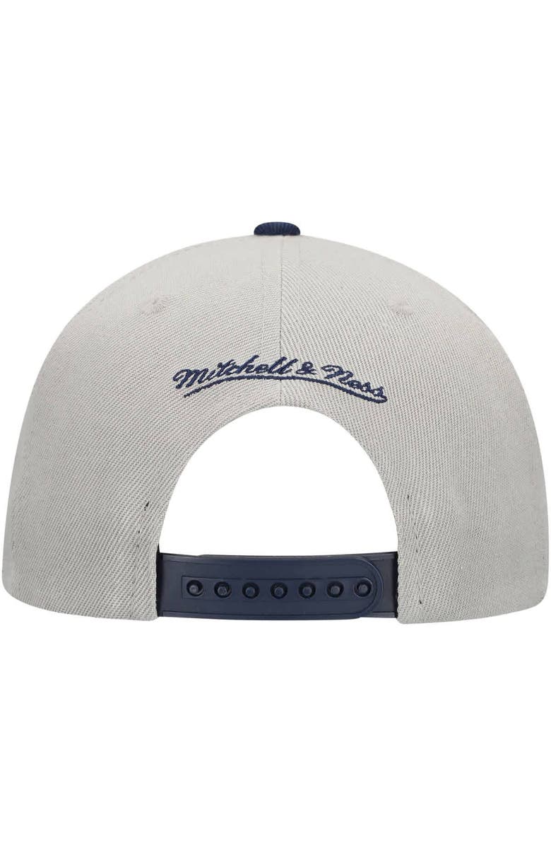 Mitchell & Ness Men's Mitchell & Ness Gray Seattle Mariners Knock Out Panel Snapback Hat, Alternate, color, Gray
