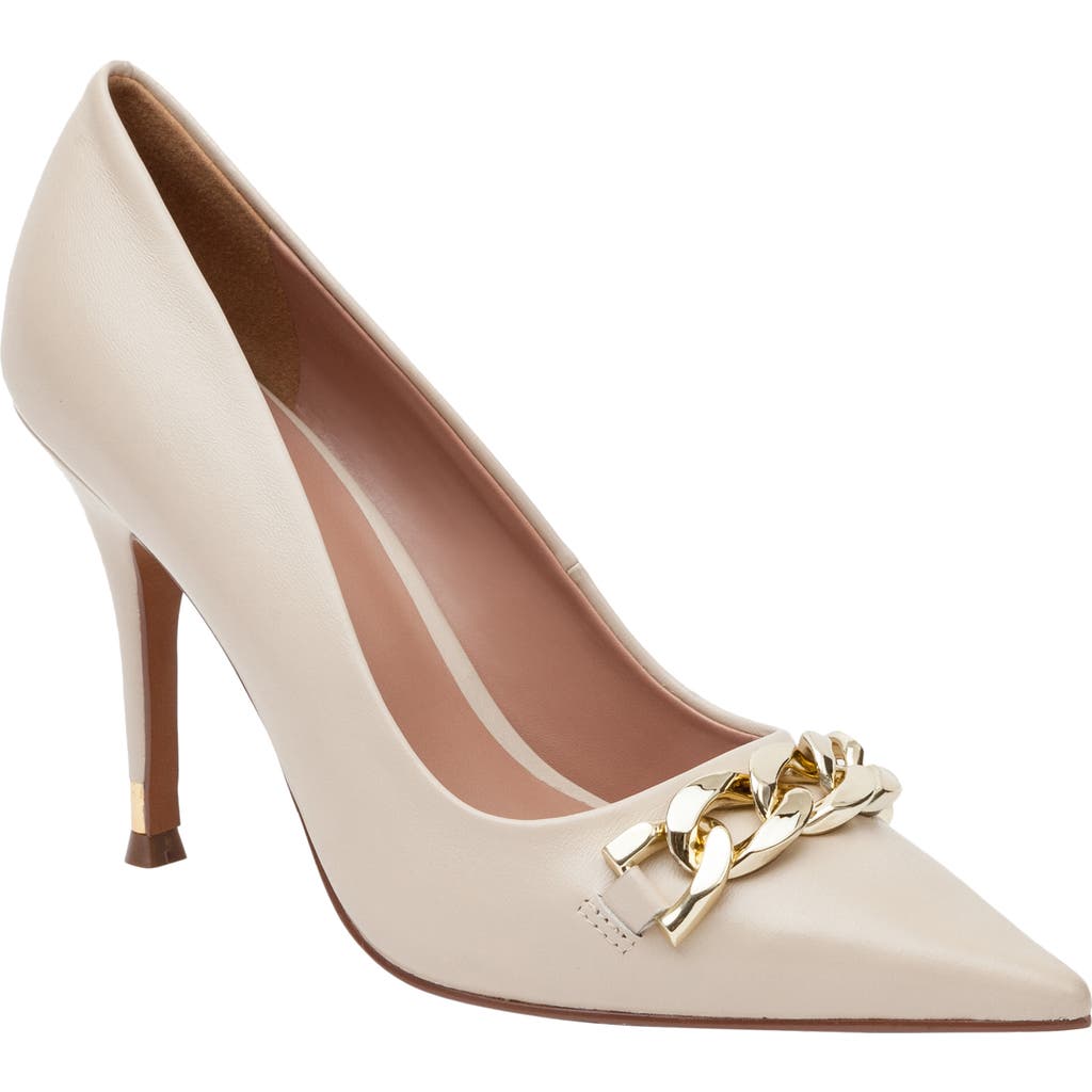 Linea Paolo Pandora Pointed Toe Pump In Beige