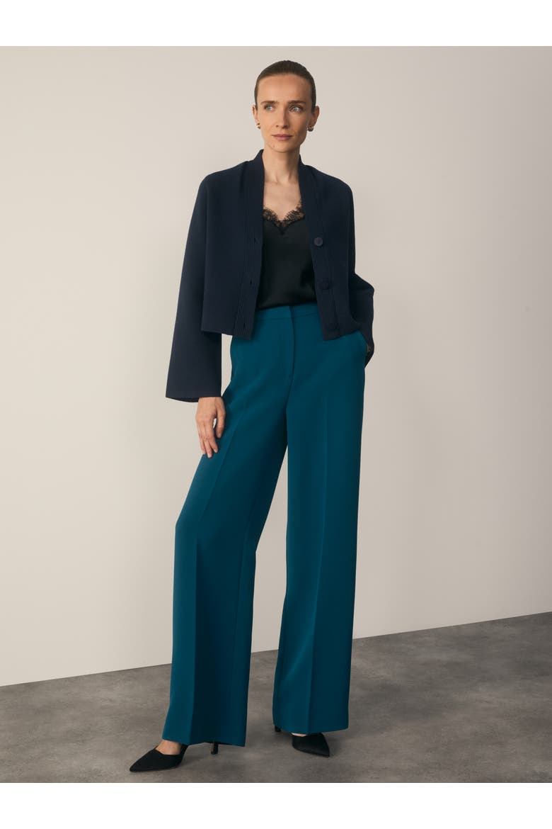Doppio Adelaide Trousers, Alternate, color, Blue