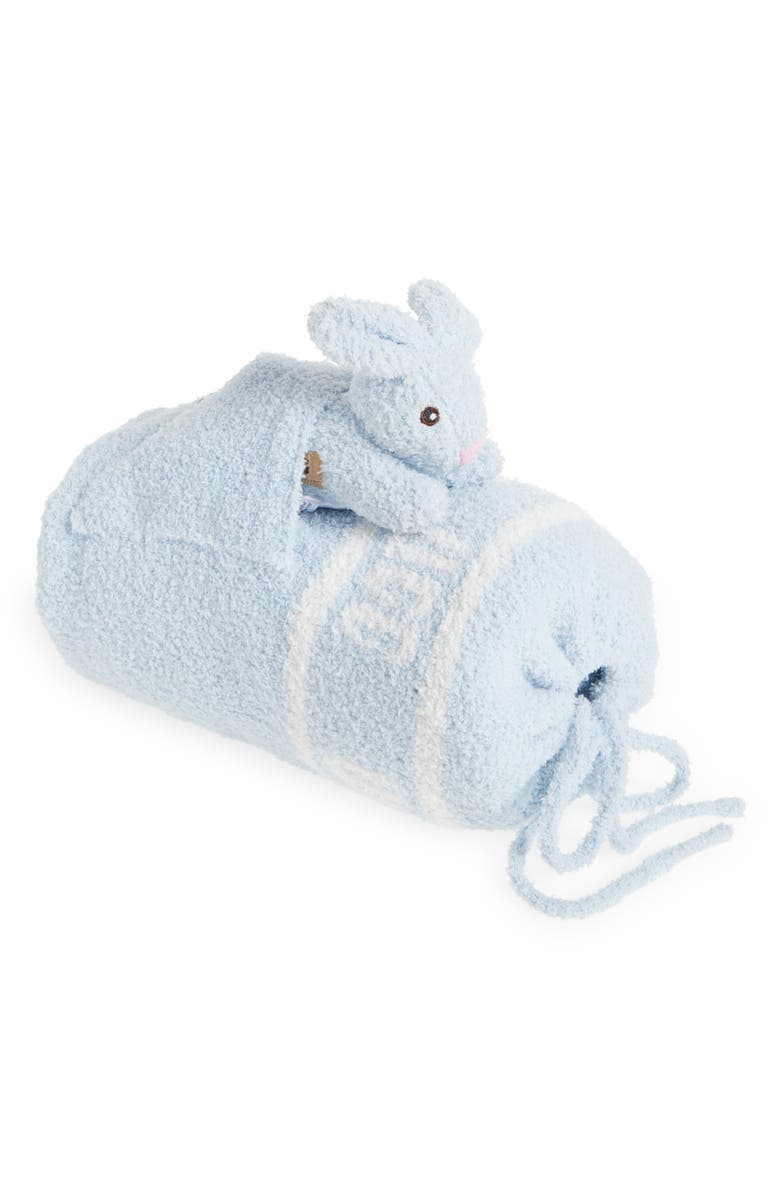 UGG<sup>®</sup> Bunny Rattle & Blanket Set, Alternate, color, Sky Blue