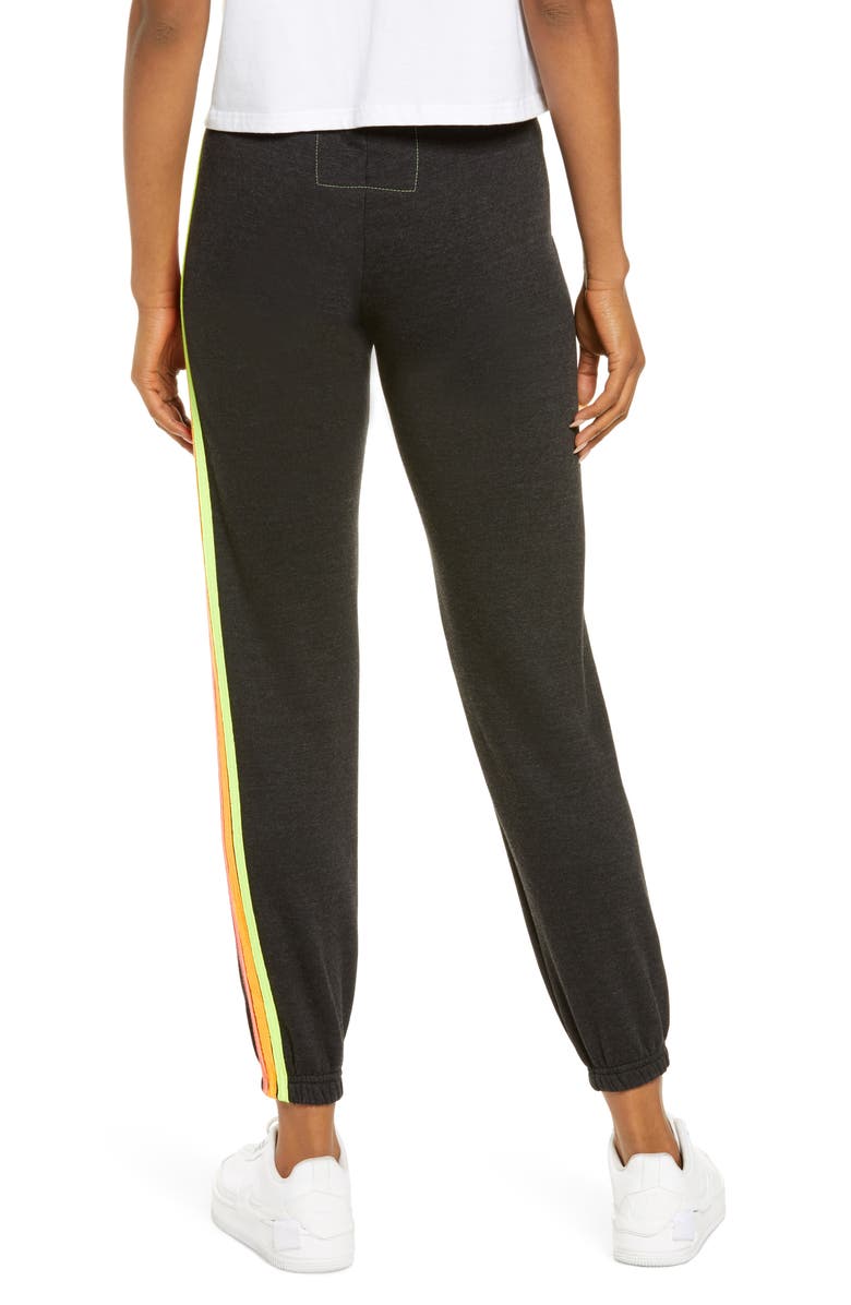 Aviator Nation Four Stripe Sweatpants, Alternate, color,