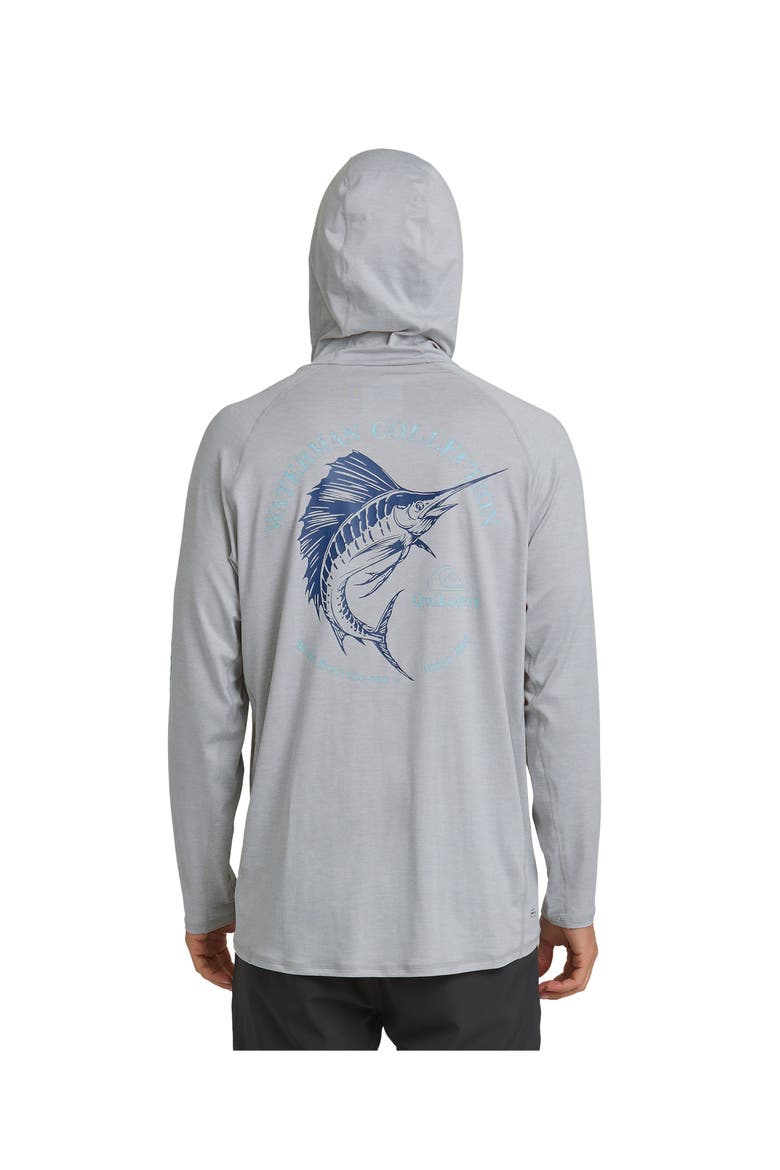 Marley Hoody Long sleeve UPF shirt, Alternate, color, LIGHT GREY HTH