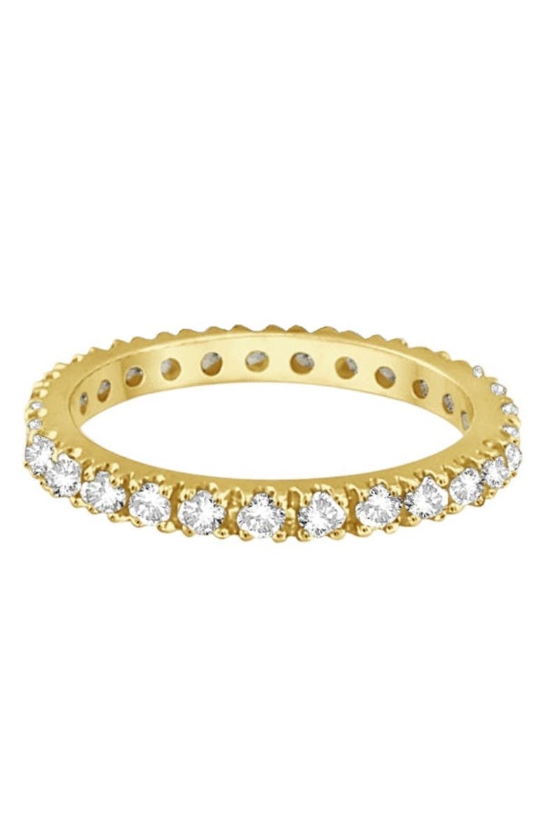 ALLUREZ Natural Diamond Eternity Stackable Ring Band 14K, Alternate, color, Gold
