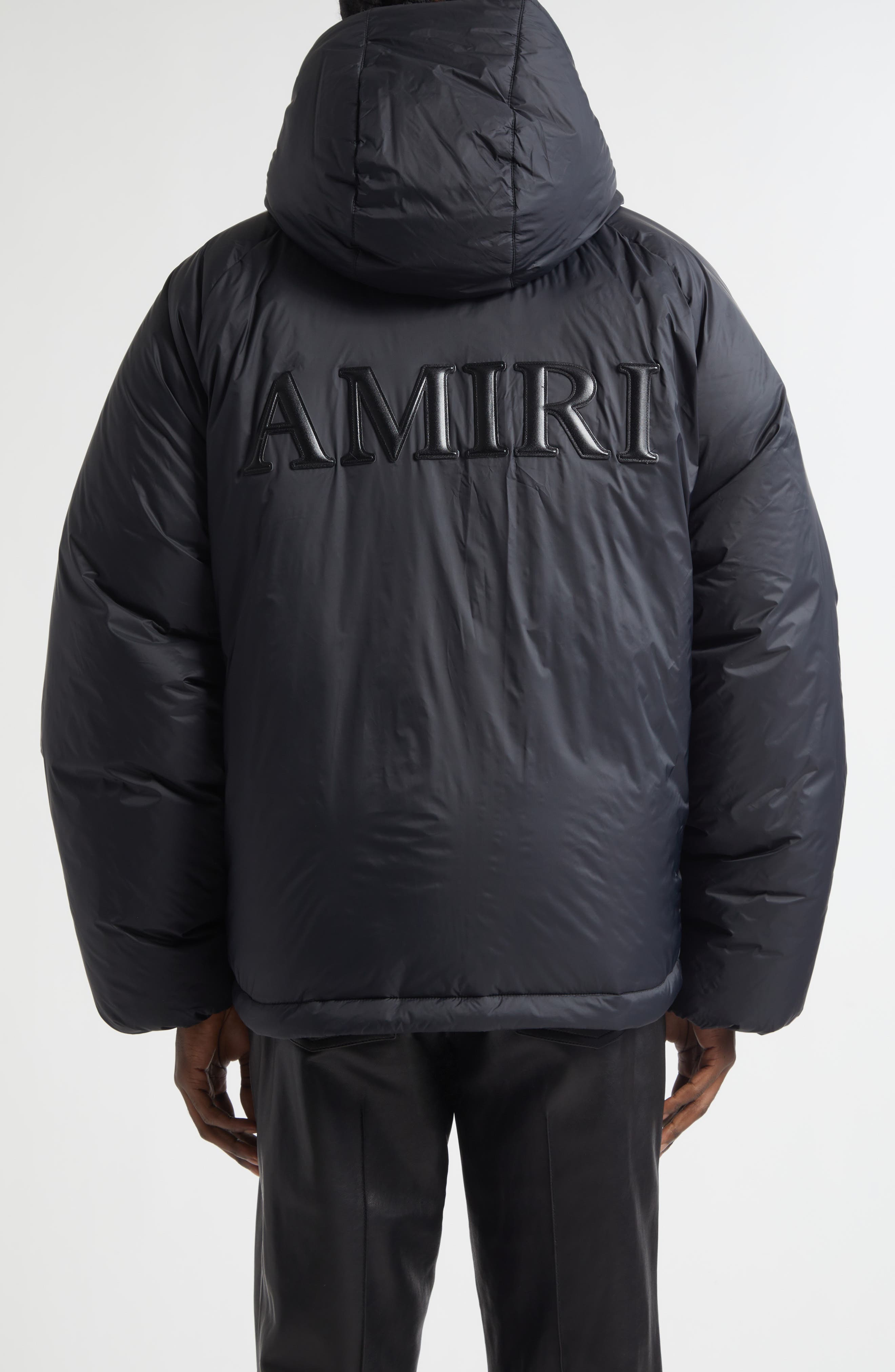 Logo Hooded Puffer Jacket - image 2