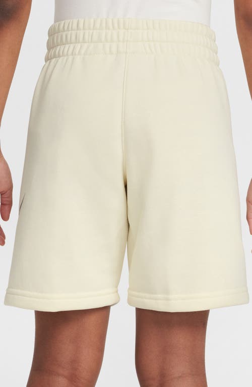 Nike Kids' Sportswear Club Fleece French Terry Shorts In Neutral