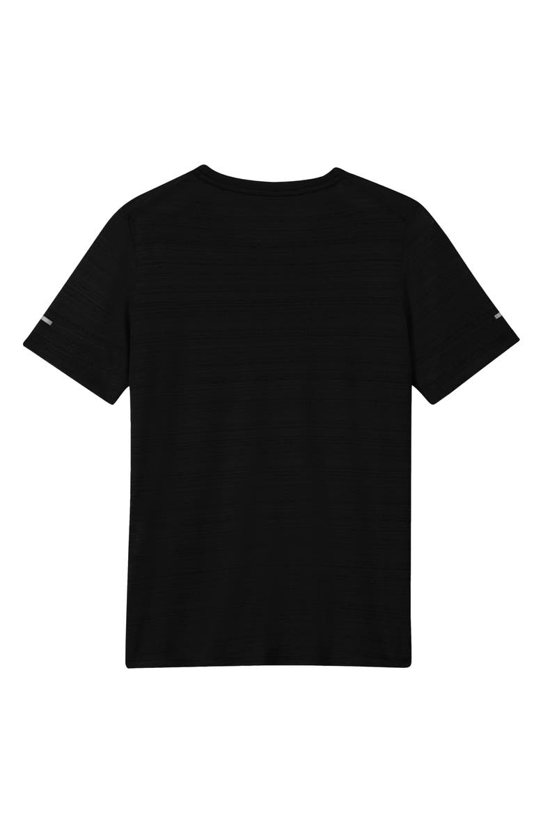 Nike Kids' Dri-FIT Miler Training T-Shirt, Alternate, color, Black