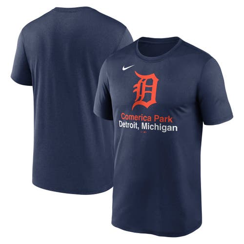 Nike Navy Detroit Tigers Stadium Legend Performance T-shirt