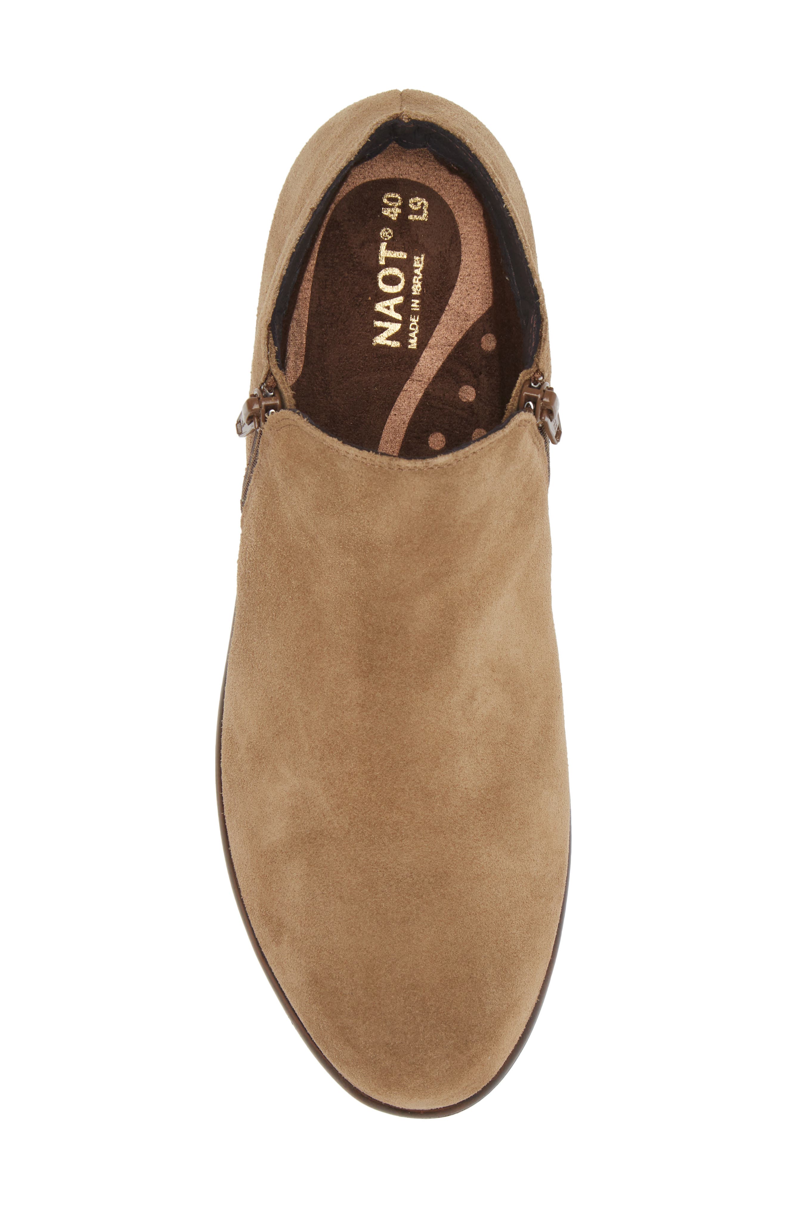 'Helm' Bootie, Alternate, color, ACORN SUEDE