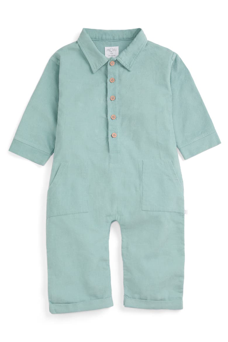 Corduroy Boilersuit, Main, color, Gray Mist