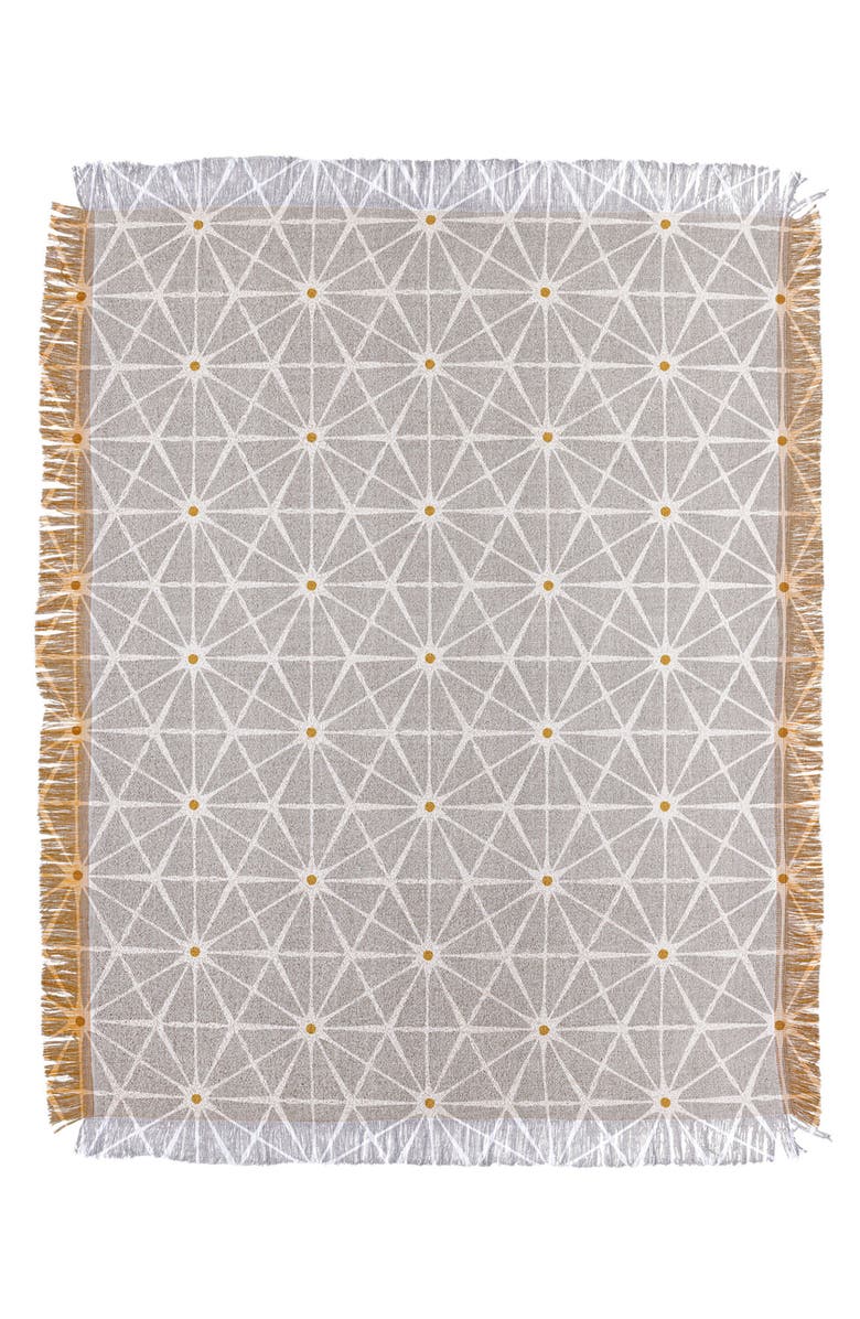 Deny Designs Heather Dutton Luminous Throw Blanket, Main, color, Beige