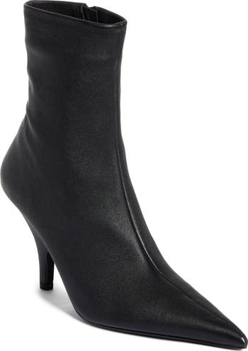 Alexander Wang ☆ブラック Diablo ブーツ Diablo Open Back Tall Boot in Leather in BLACK | alexanderwang®