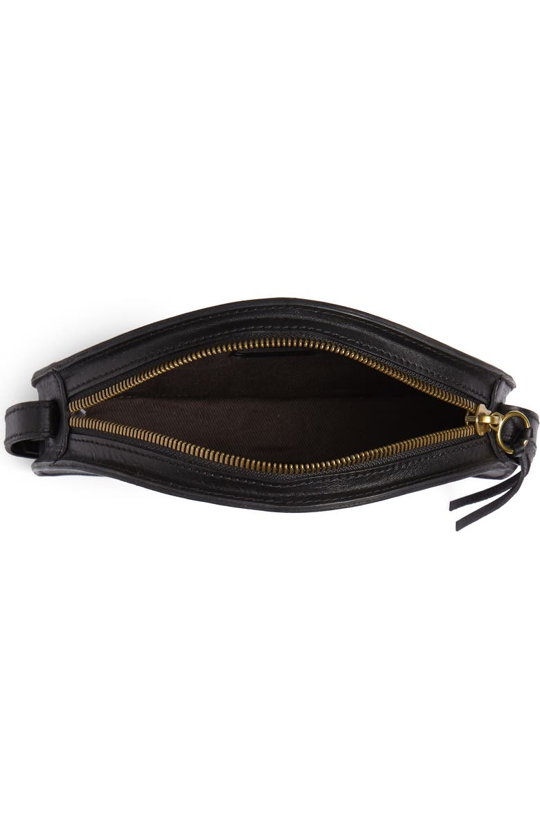 Madewell The Simple Half Moon Crossbody Bag, Alternate, color,