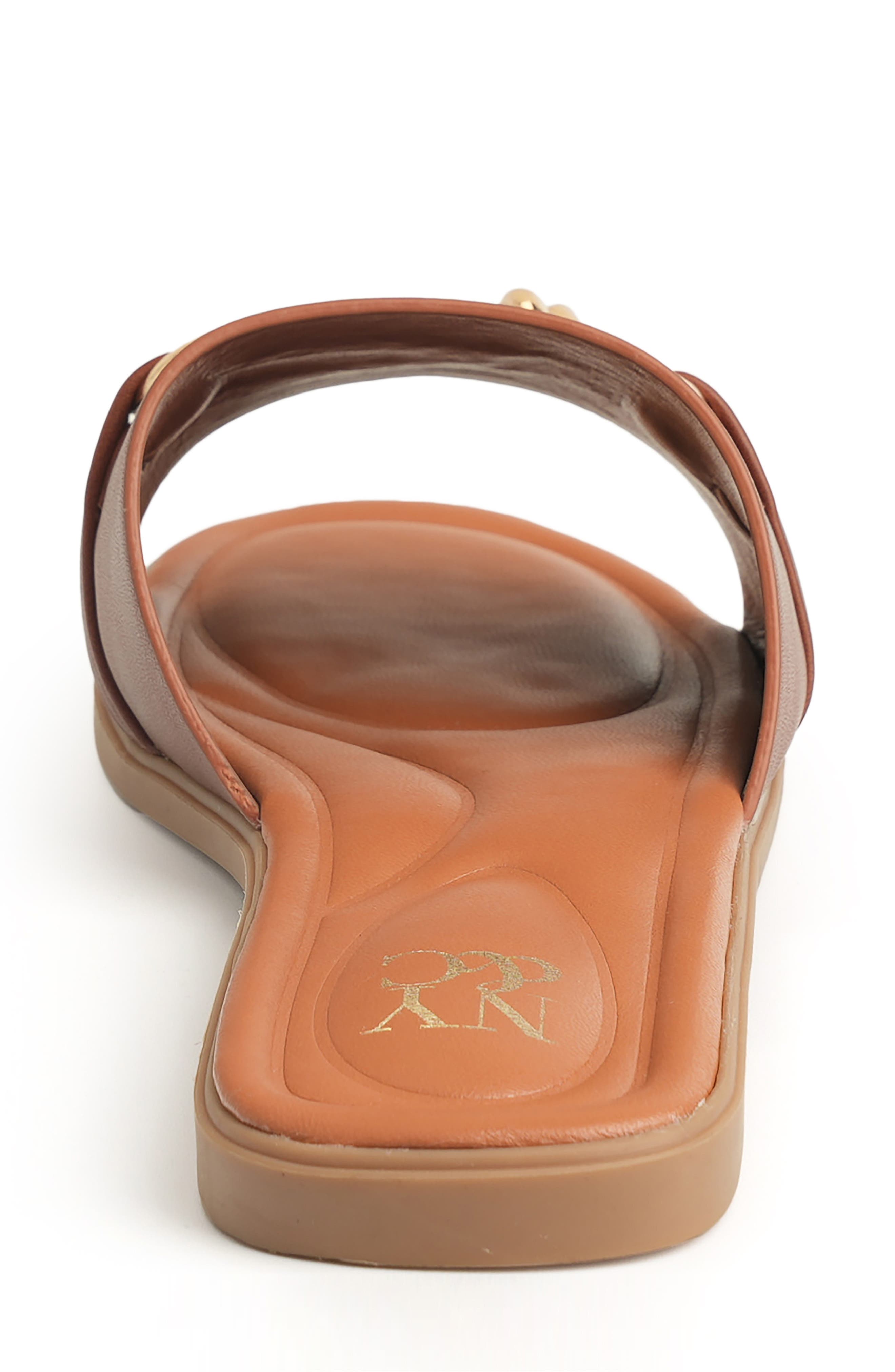 Rayla Bit Slide Sandal, Alternate, color, COGNAC
