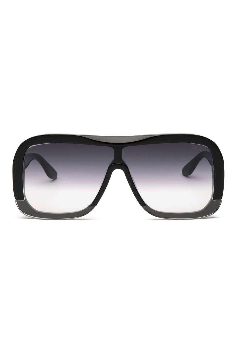 Afters Shield Sunglasses, Main, color, BLACK / BLACK FADED