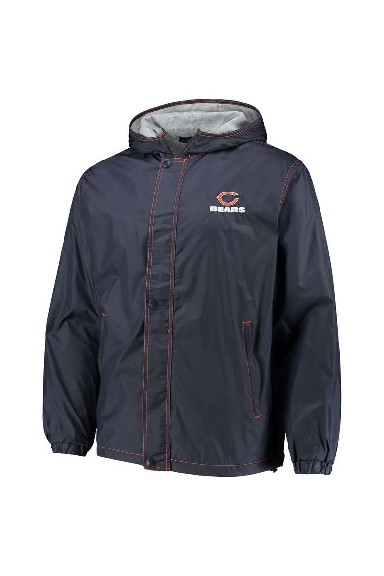 Men's Dunbrooke Navy Chicago Bears Logo Legacy Stadium Full-Zip Jacket, Alternate, color, Navy