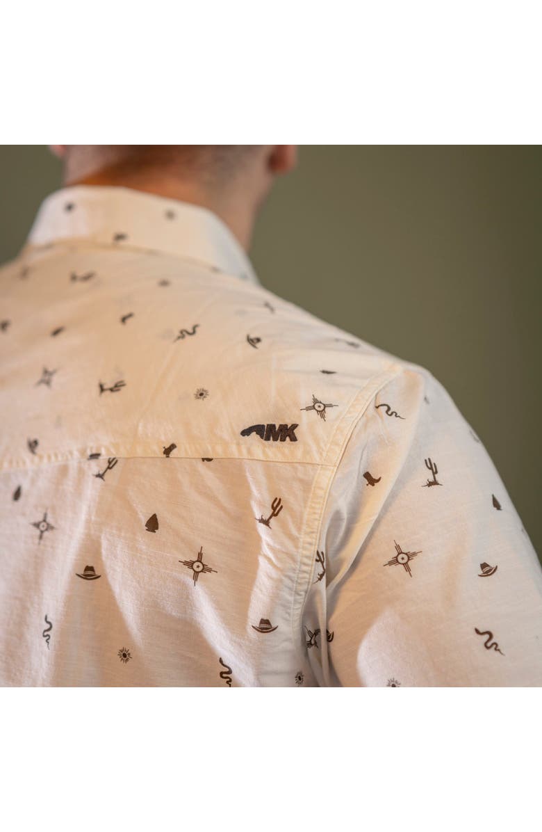 Mountain Khakis Rodeo Printed Short Sleeve Woven Shirt, Alternate, color, 