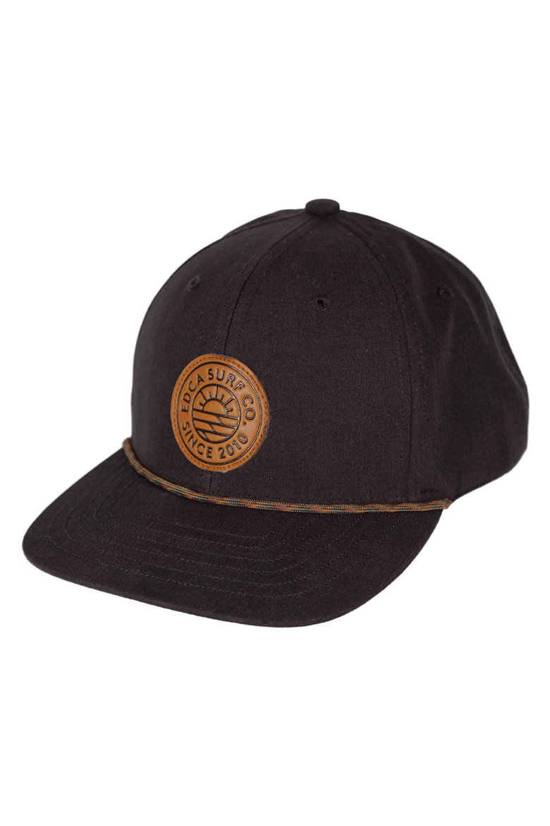 Oakdale Performance Snapback Hat, Alternate, color, Dark Brown / Black