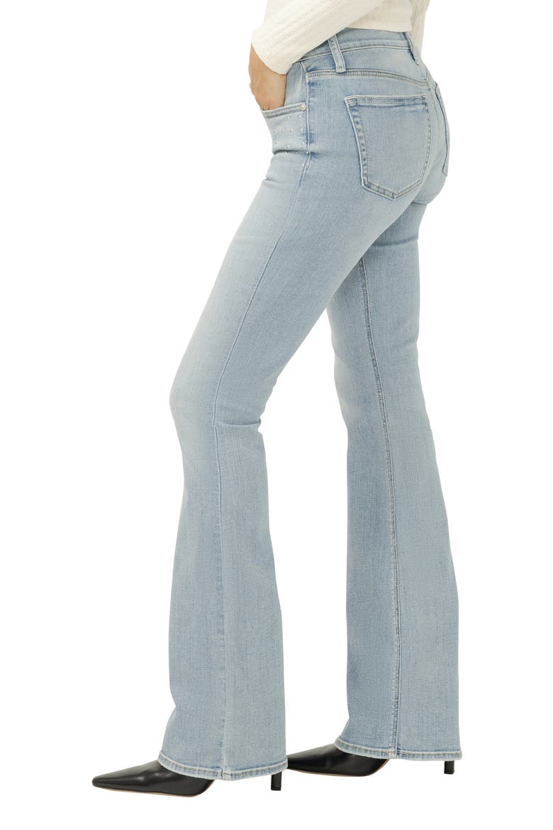 Suki Curvy Slim Bootcut Jeans, Alternate, color, GOLDEN HOUR