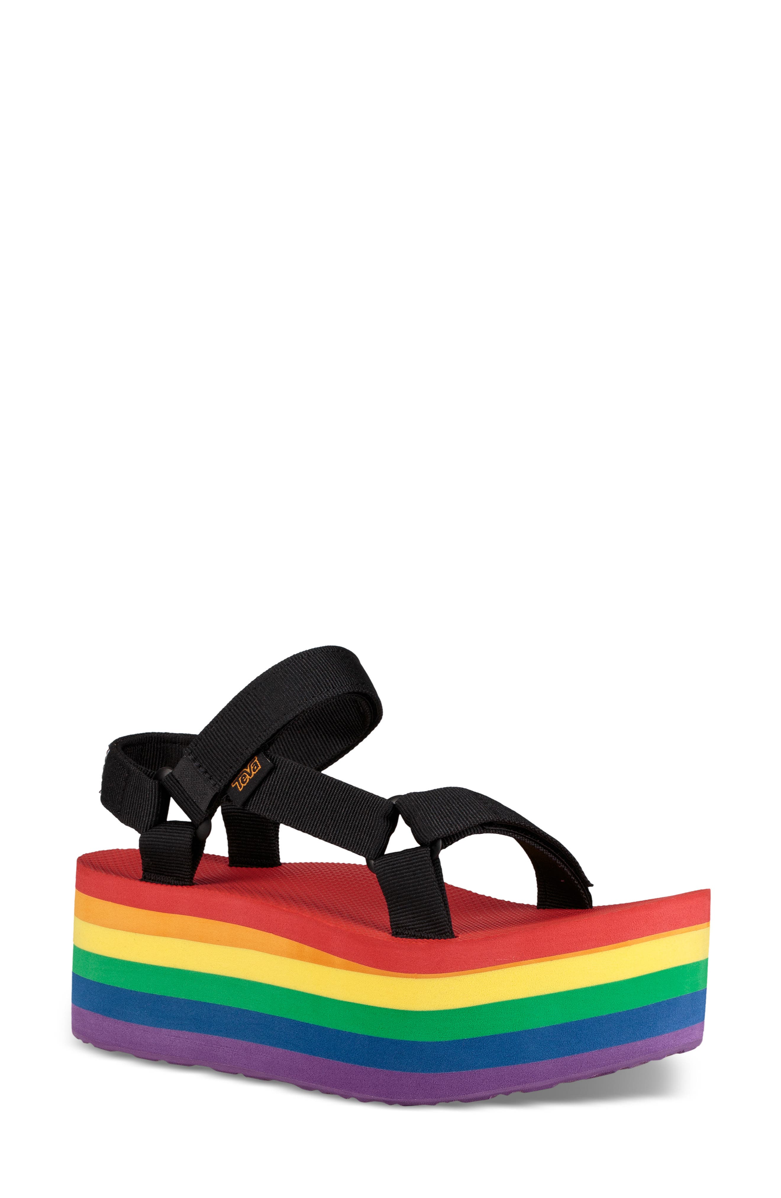 Teva Universal Pride Flatform Sandal, Main, color, 