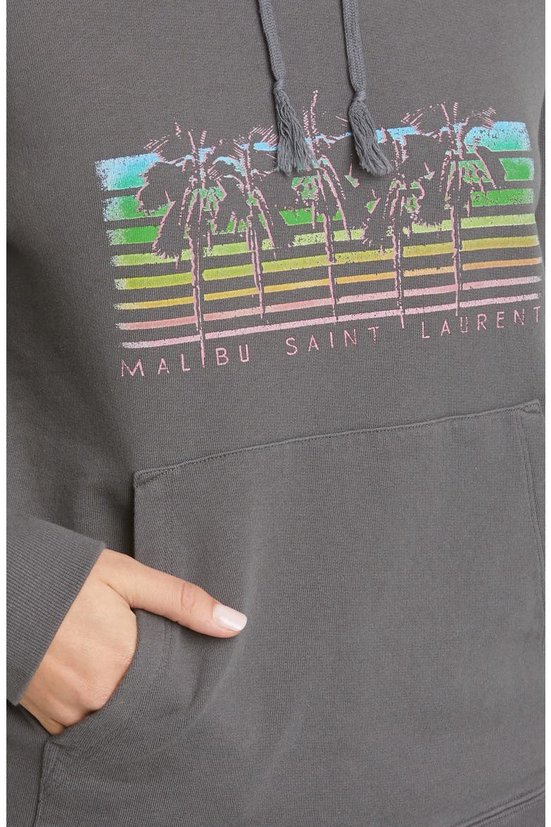 Malibu Graphic Hoodie, Alternate, color, GRIS/MULTICOLORE