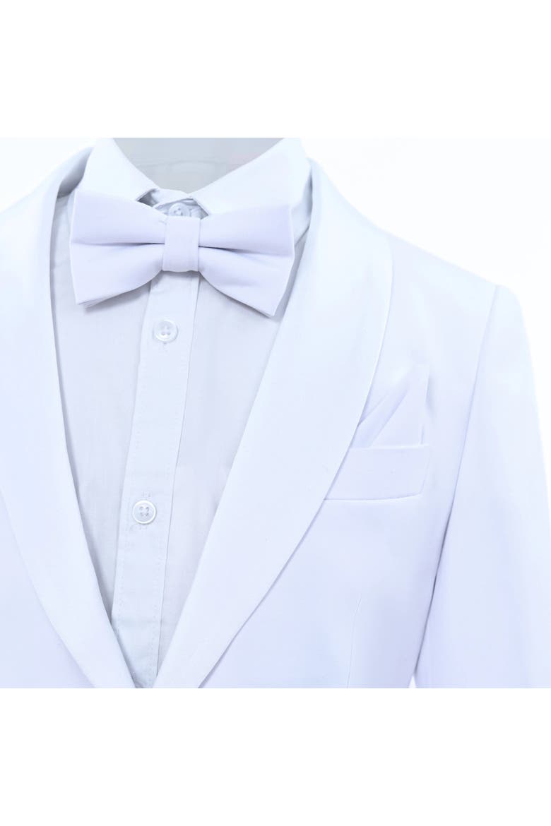 Shawl Lapel Suit, Alternate, color, White