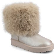 Journee Collection Shanay Faux Fur Boot