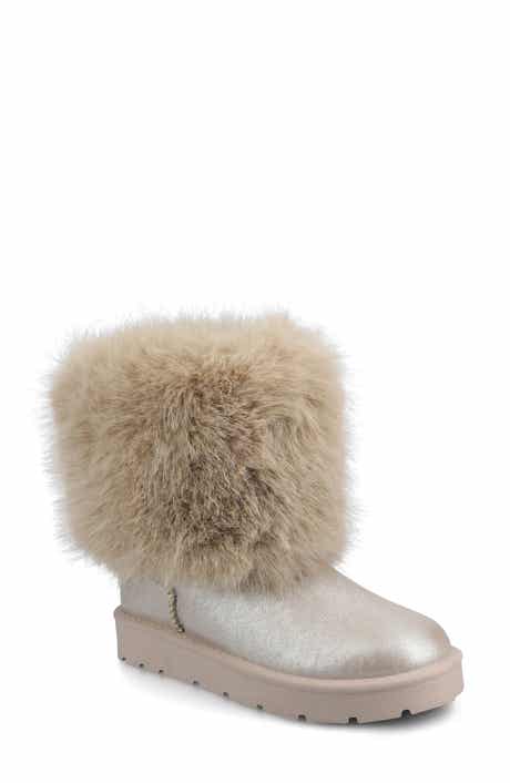 Journee Collection Shanay Faux Fur Boot