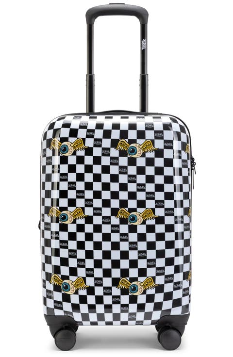 Vision Board Expandable Hardside Spinner Carry-on Suitcase