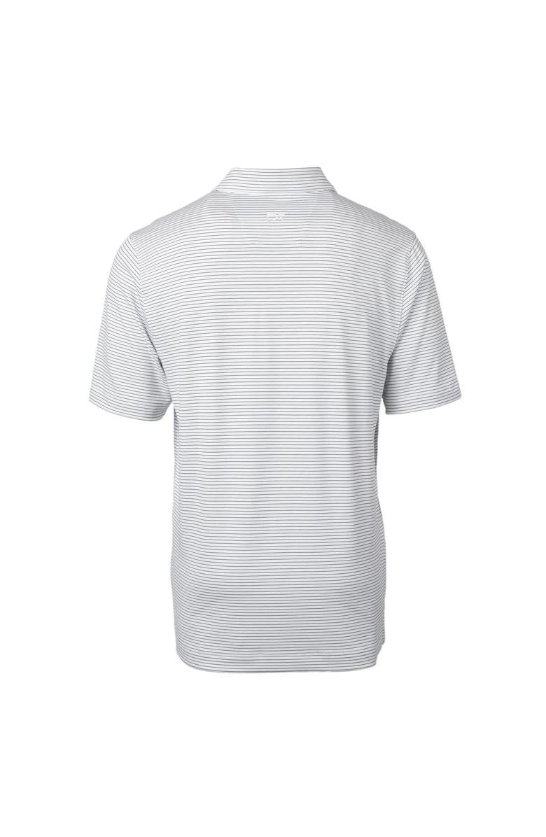Cutter & Buck Men's Cutter & Buck White Tennessee Titans Big & Tall Forge Pencil Stripe Stretch Polo, Alternate, color, 