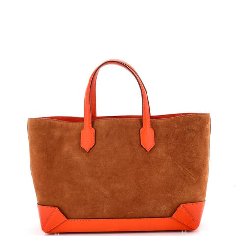Maxibox Cabas Doblis Suede with Epsom 30
