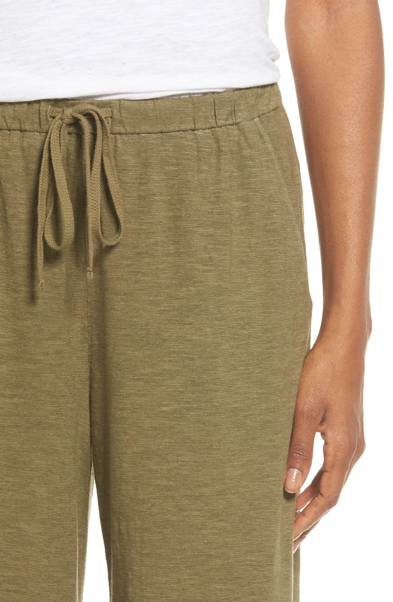 Eileen Fisher Hemp & Organic Cotton Wide Leg Pants, Alternate, color,