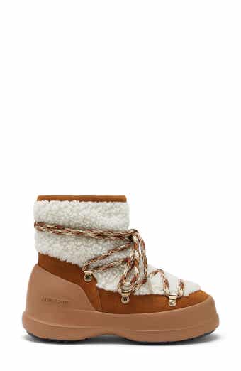 Moon Boot® Luna Water Repellent Genuine Shearling Boot