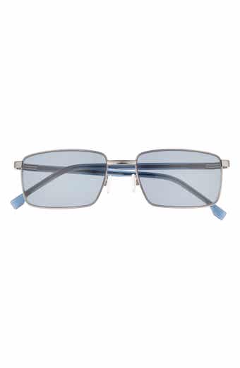 BOSS 57mm Rectangular Sunglasses