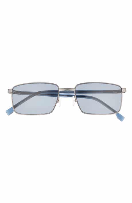 BOSS 57mm Rectangular Sunglasses