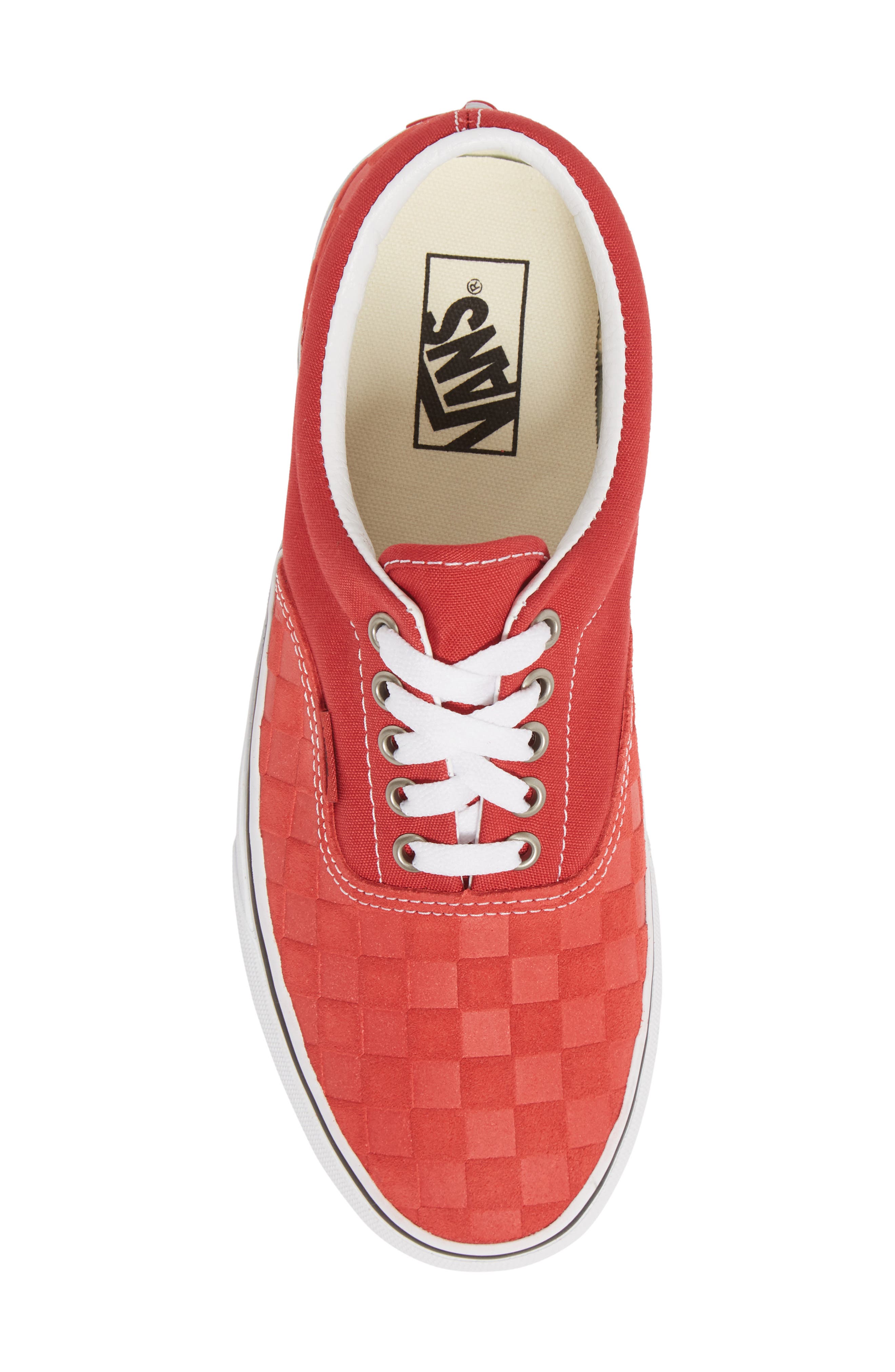 'Era' Sneaker, Alternate, color, RED CHECKERBOARD