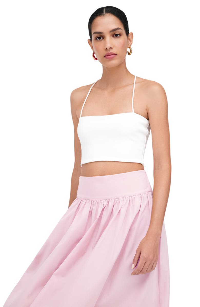 Marcella Raven Cotton Poplin Maxi Skirt, Alternate, color, Pink