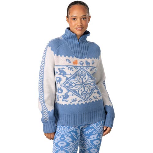 Kari Traa Saga Knit Sweater In Blue