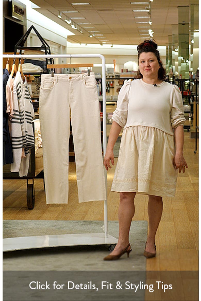 Kelsey Raw Hem Kick Flare Jeans video