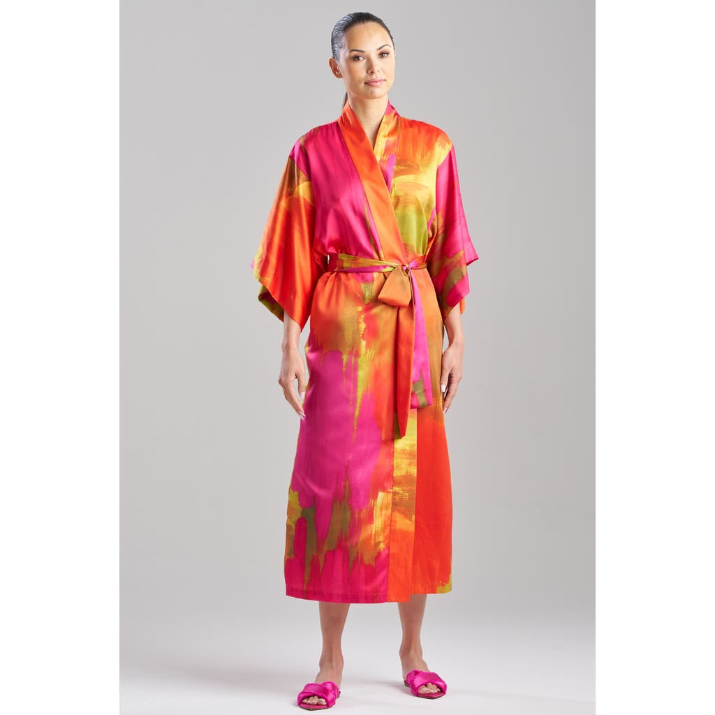 Natori Soleil Robe In Black