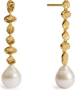 Monica Vinader Capri Freshwater Pearl Drop Earrings