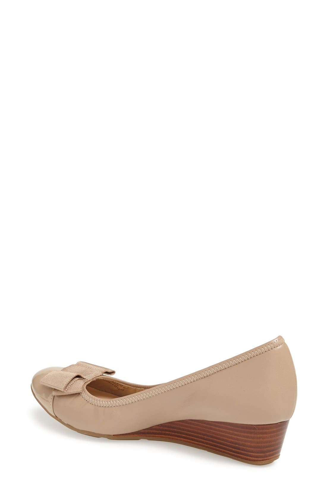 'Air Tali' Wedge Pump, Alternate, color, MAPLE SUGAR