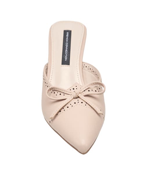 French Connection Brea Kitten Heel In Nude